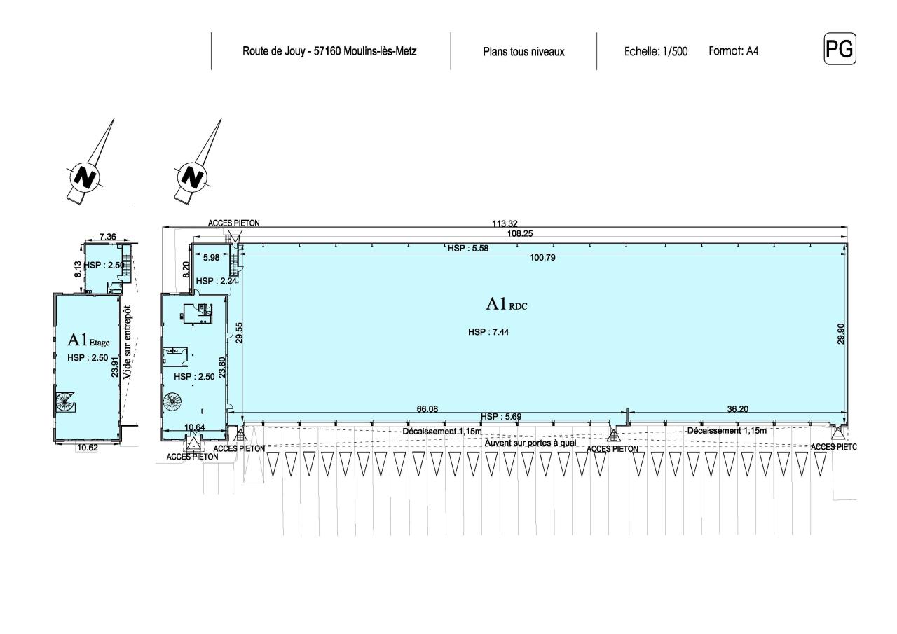 Entrepôt Moulins-lès-Metz 3613m² Location entrepôt Moulins-lès-Metz Moselle OLLOG2425558 13